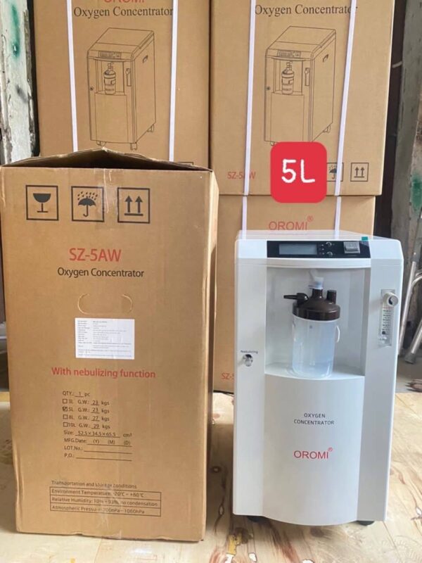 Hình ảnh máy tạo oxy oromi 5 lít
